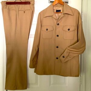 Vintage 1970’s Michael Gray, Ltd. Two Piece Men’s Leisure Suit